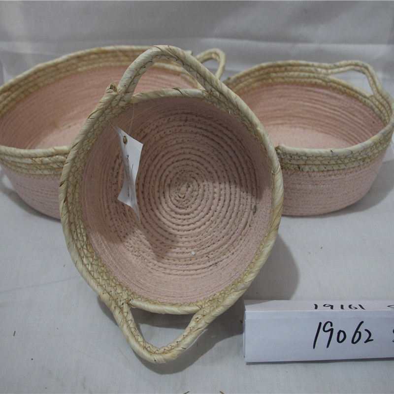 Rattan Oval Υφασμένο καλάθι για δώρα Πικνίκ Άδειο Φρούτα Καλάθια Υφαντά Χειροποίητο Κήπος για Αποθήκευση Λαχανικών